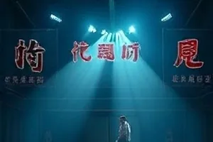 雪落无声处剧集封面：雪夜路灯下的独立人影
