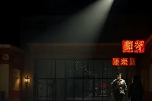 青瓦巷的春天剧集封面：翻新的老宅门楣与青瓦屋面