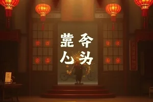 灯下三更短剧封面：深夜便利店收银台前的暖光场景
