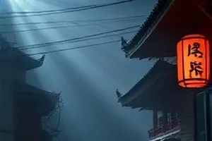 铁轨尽头剧集封面：小站站台与延伸铁轨的黄昏逆光